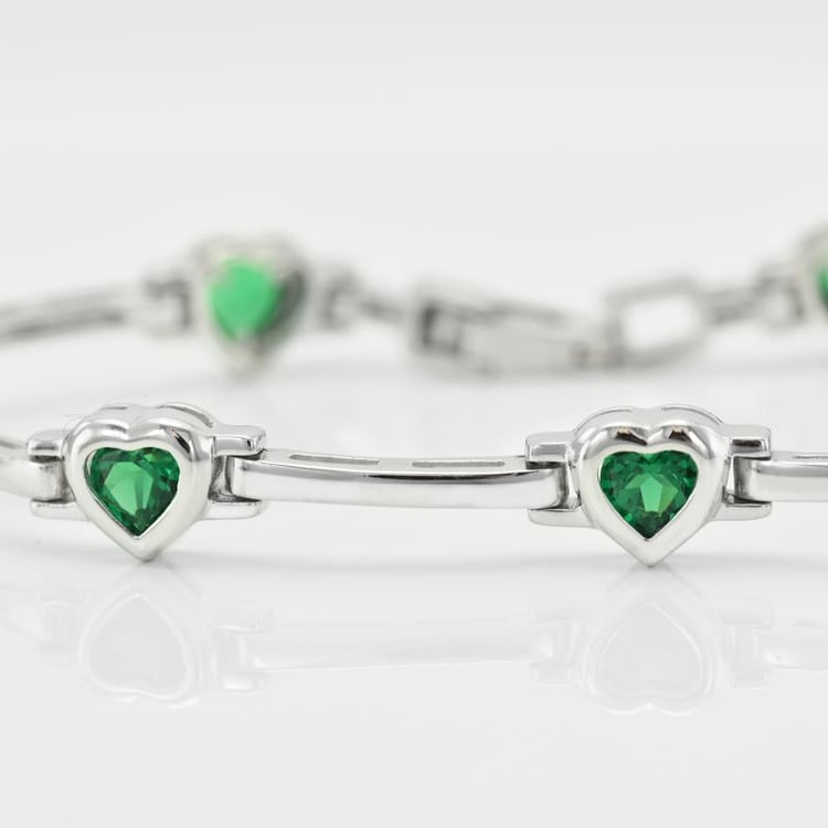 Náramek se smaragdy 15473