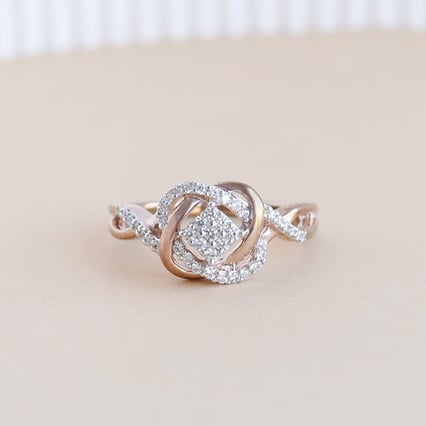 Proplétaný diamantový prsten Ecrin