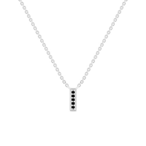 Zlatý náhrdelník s černými diamanty Narcisa