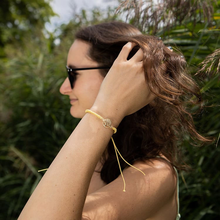 Provázkový náramek se stromem života Wicks 108752