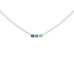 Minimalistický náhrdelník s drahokamy dle vašeho výběru Kiah