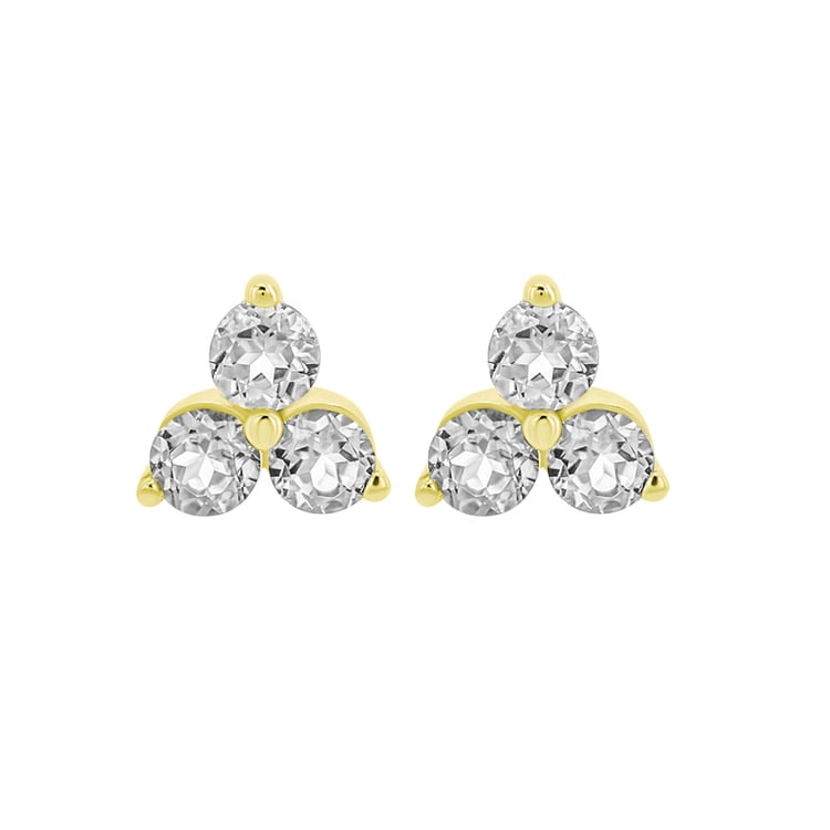 Náušnice s topazy 33968