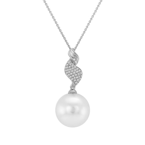Perlový přívěsek s diamanty Golya