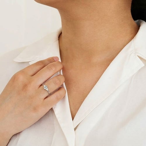 Zásnubní prsten ze zlata s 0.54ct IGI certifikovaným lab-grown diamantem Sheldo