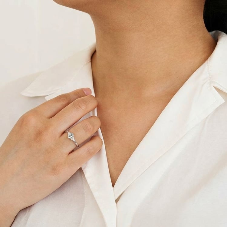 Zásnubní prsten ze zlata s 0.54ct IGI certifikovaným lab-grown diamantem Sheldo 166518