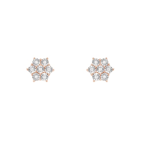 Elegantní diamantové náušnice Svetlana