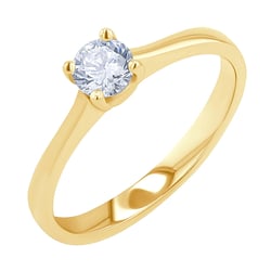 Zásnubní prsten s lab-grown diamantem Lenal