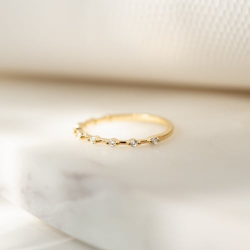 Eternity prsten s lab-grown diamanty Khalid