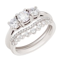 Set prstenů s možností výběru diamantu Hebe