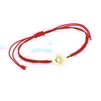 Šňůrkový jóga náramek Sun and Moon