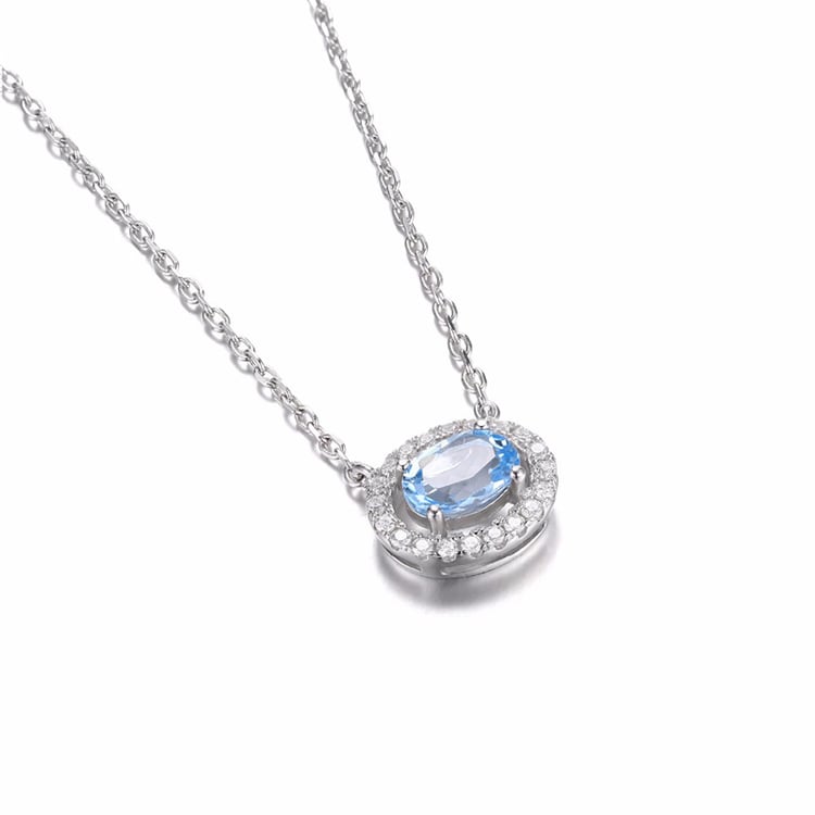Náhrdelník s topazem 19471