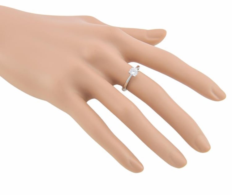 Prsten s diamantem Talab 990