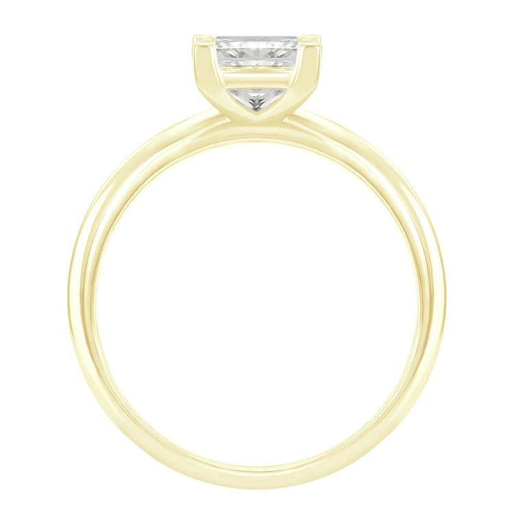 Zásnubní prsten s princess diamantem Nangai 120055