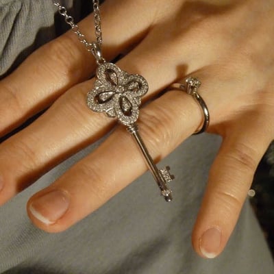 Platinový zásnubní prsten