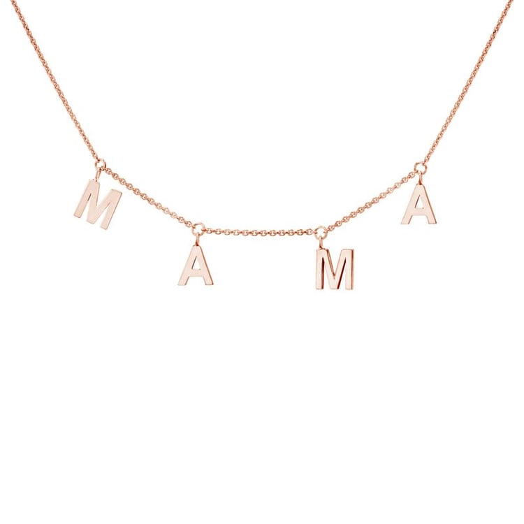 Náhrdelník s písmenky Mama 99625