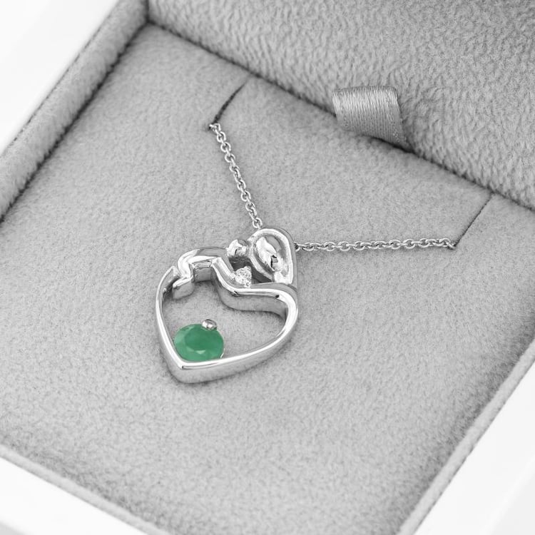 Smaragdový přívěsek 35118