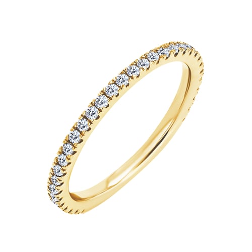 Eternity prsten ze zlata s 1.25mm lab-grown diamanty Benjamin