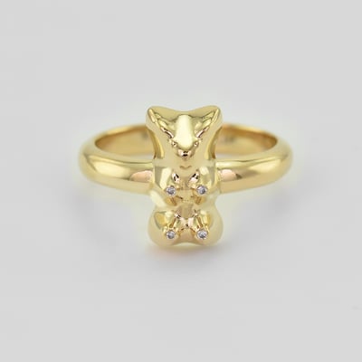 Prsten s Haribo medvídkem