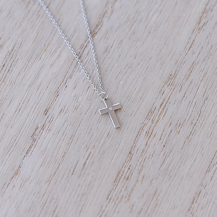 Křížek s diamantem 60274