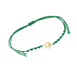 Šňůrkový náramek s mapou světa Globe