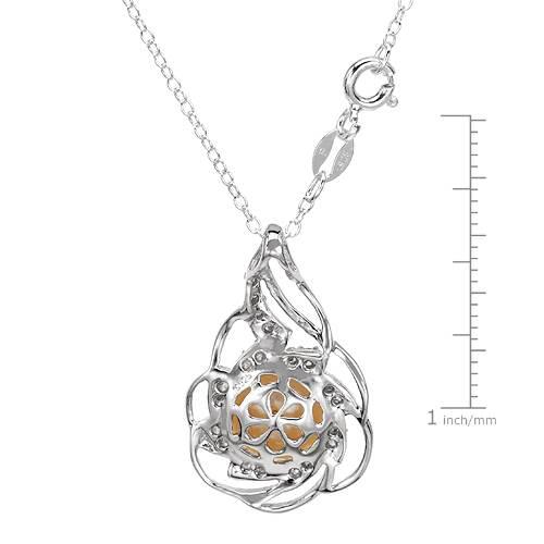 Stříbrný náhrdelník s perlou 1682