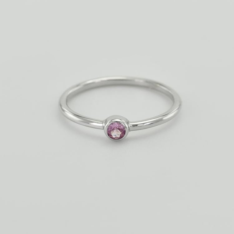 Drahokamový zlatý prsten 33818