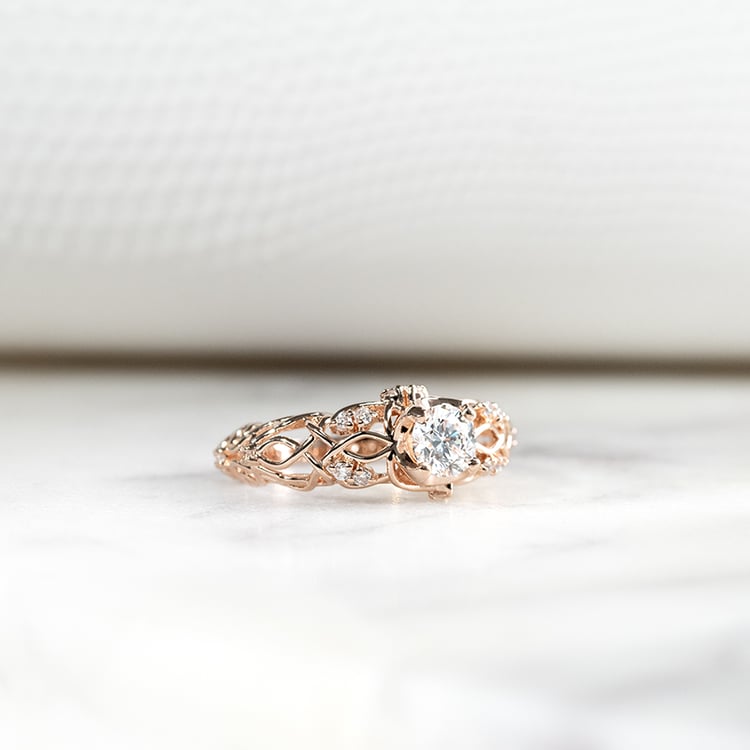 Zásnubní prsten s 0.36ct IGI certifikovaným lab-grown diamantem Chantal 147809