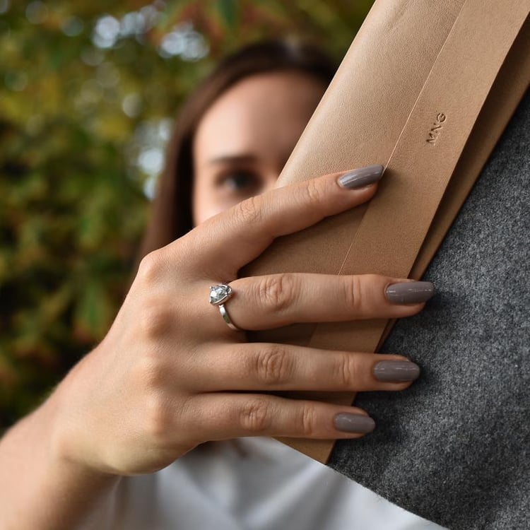 Prsten s diamantem 34521