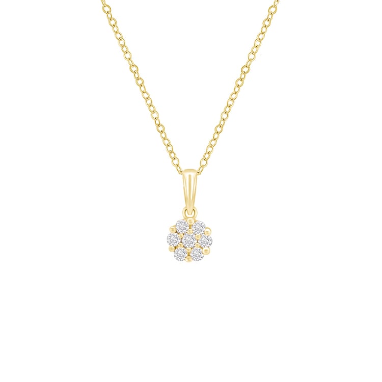 Stříbrný přívěsek s lab-grown diamanty Jenoulita 104220