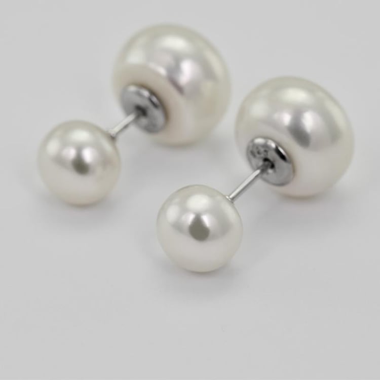 Perlové náušnice 24617