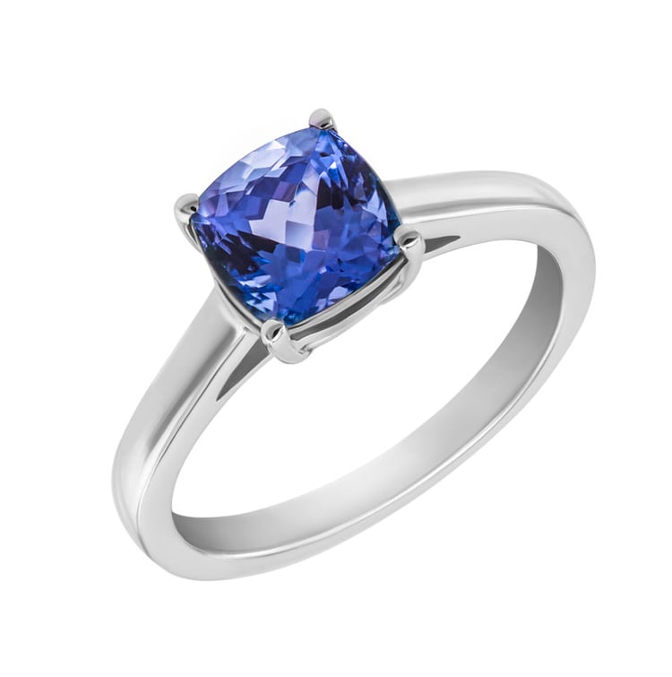 Tanzanitový prsten