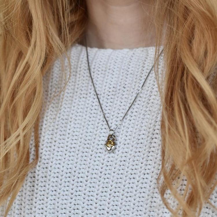 Náhrdelník s citrínem 28609