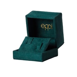 Prémiová zelená semišová krabička Katia