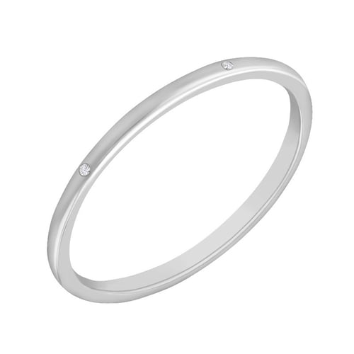 Zlatý prsten s jemnými diamanty Olive