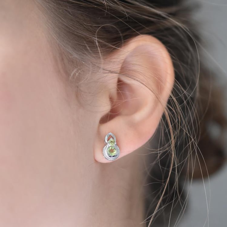 Olivínové náušnice 21844