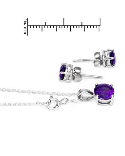 Ametystová kolekce stříbrná 1712