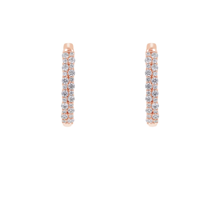 Diamantové kruhové náušnice Nicholls 111055