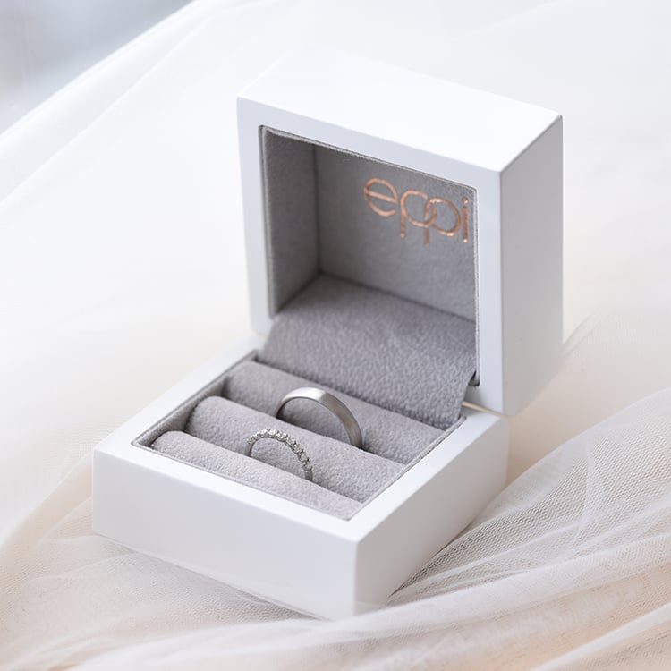 Eternity prsten s komfortním prstenem 61001