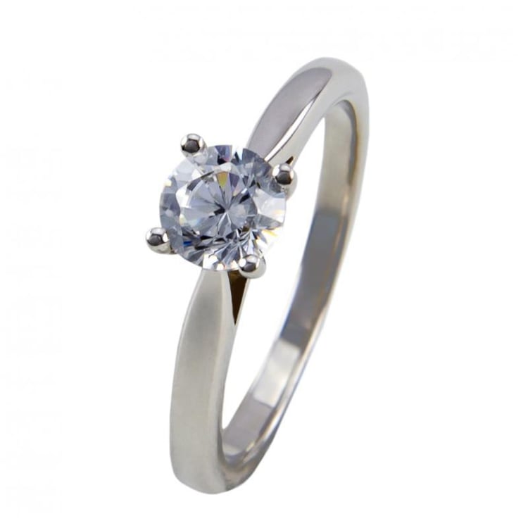 Diamantový prsten ze zlata Lavali