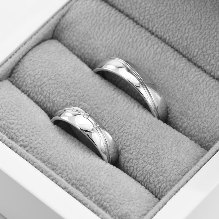 sNUBNÍ PRSTENY Z PLATINY 12108