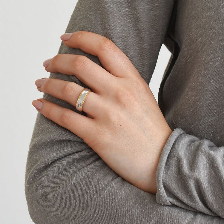 Dámský snubní prsten 77266