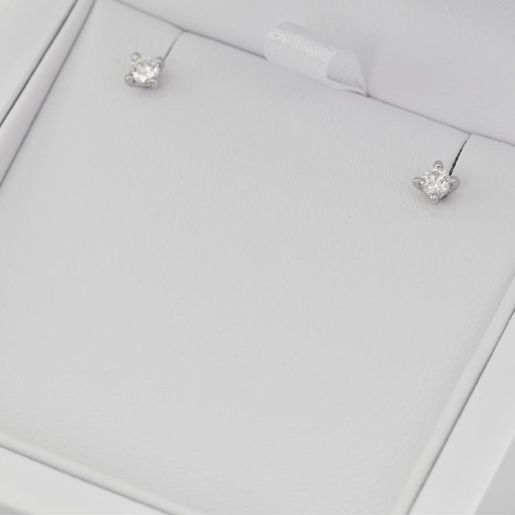 Náušnice s diamanty 25164