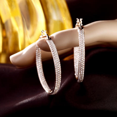 Zlaté náušnice 3708