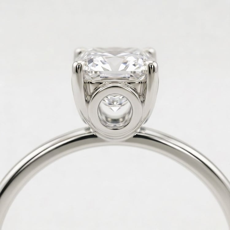 Zásnubní prsten s výběrem písmene a diamanty Olson 167705