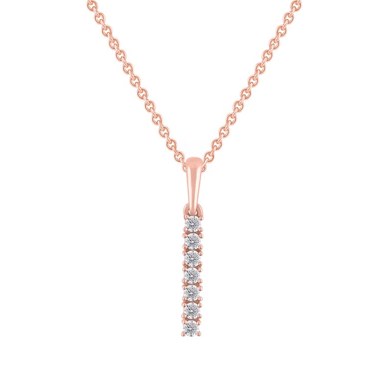 Zlatý přívěsek s lab-grown diamantem Merrilin 163248