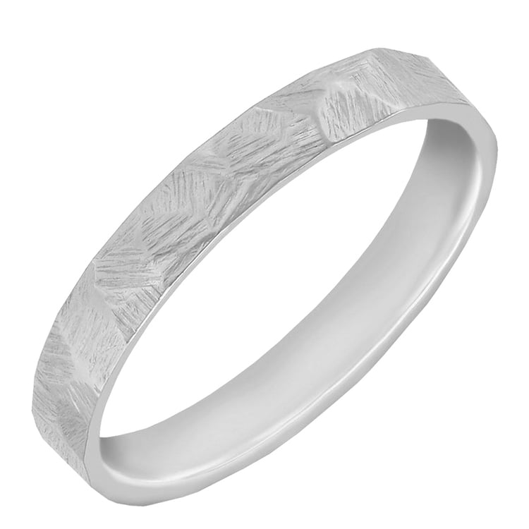 Atypický pánský snubní prsten 49380