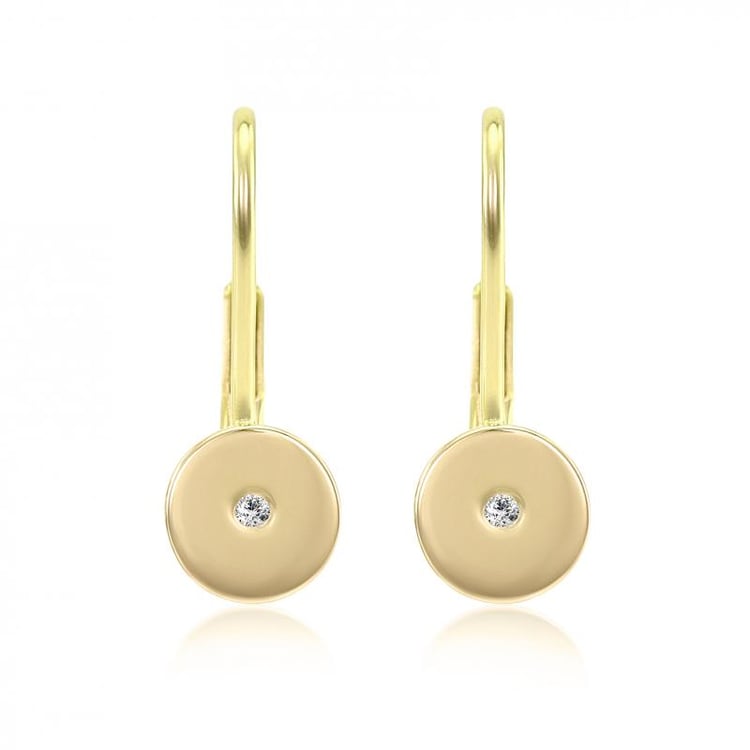 Náušnice ze zlata s diamanty 20070