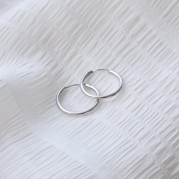Kroužky z bílého zlata 67733