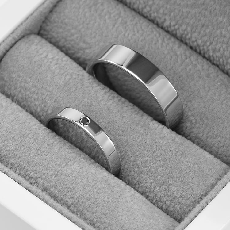 Prsteny s černým diamantem 58224