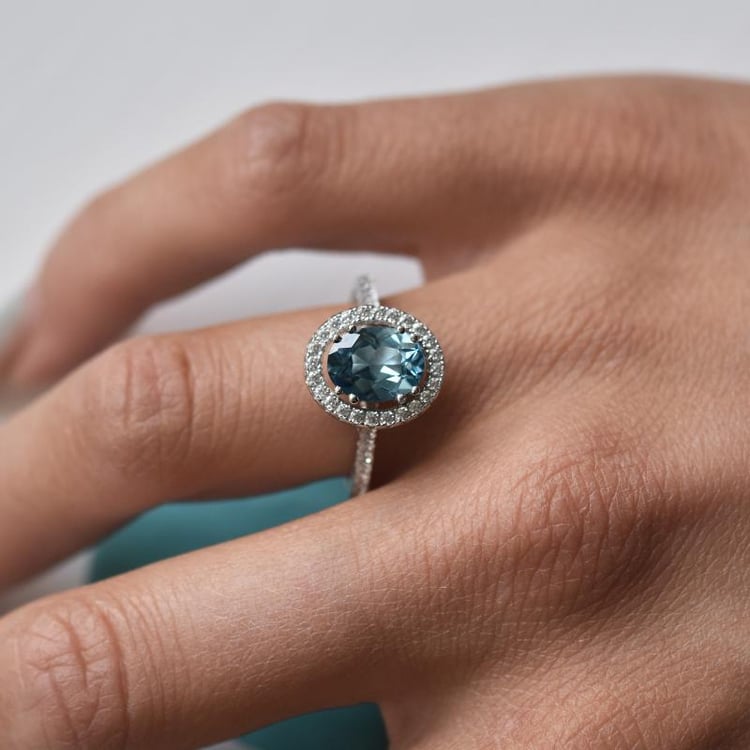 Topazový prsten 23717